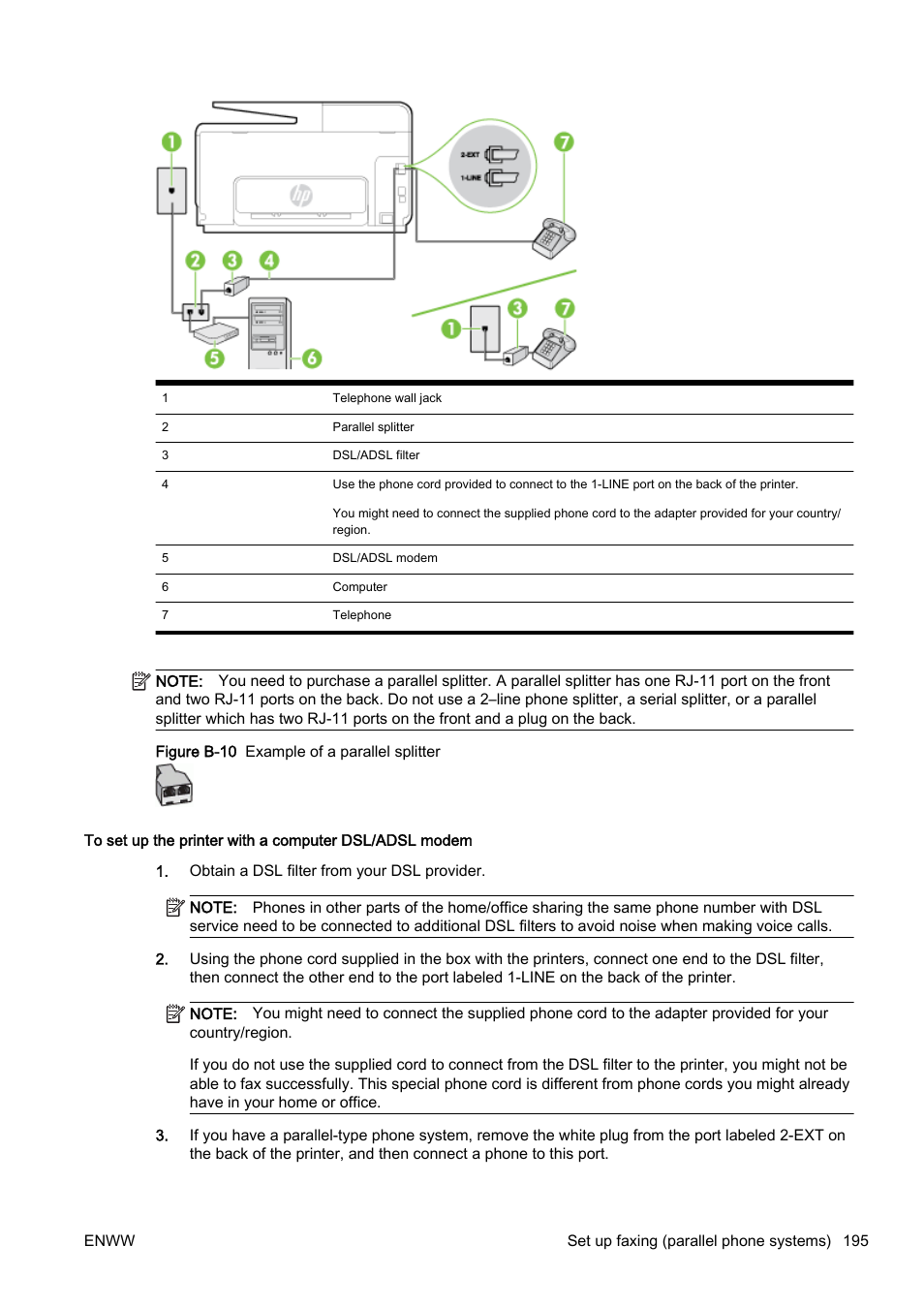 HP Officejet Pro 8610 e-All-in-One Printer User Manual | Page 211 / 268