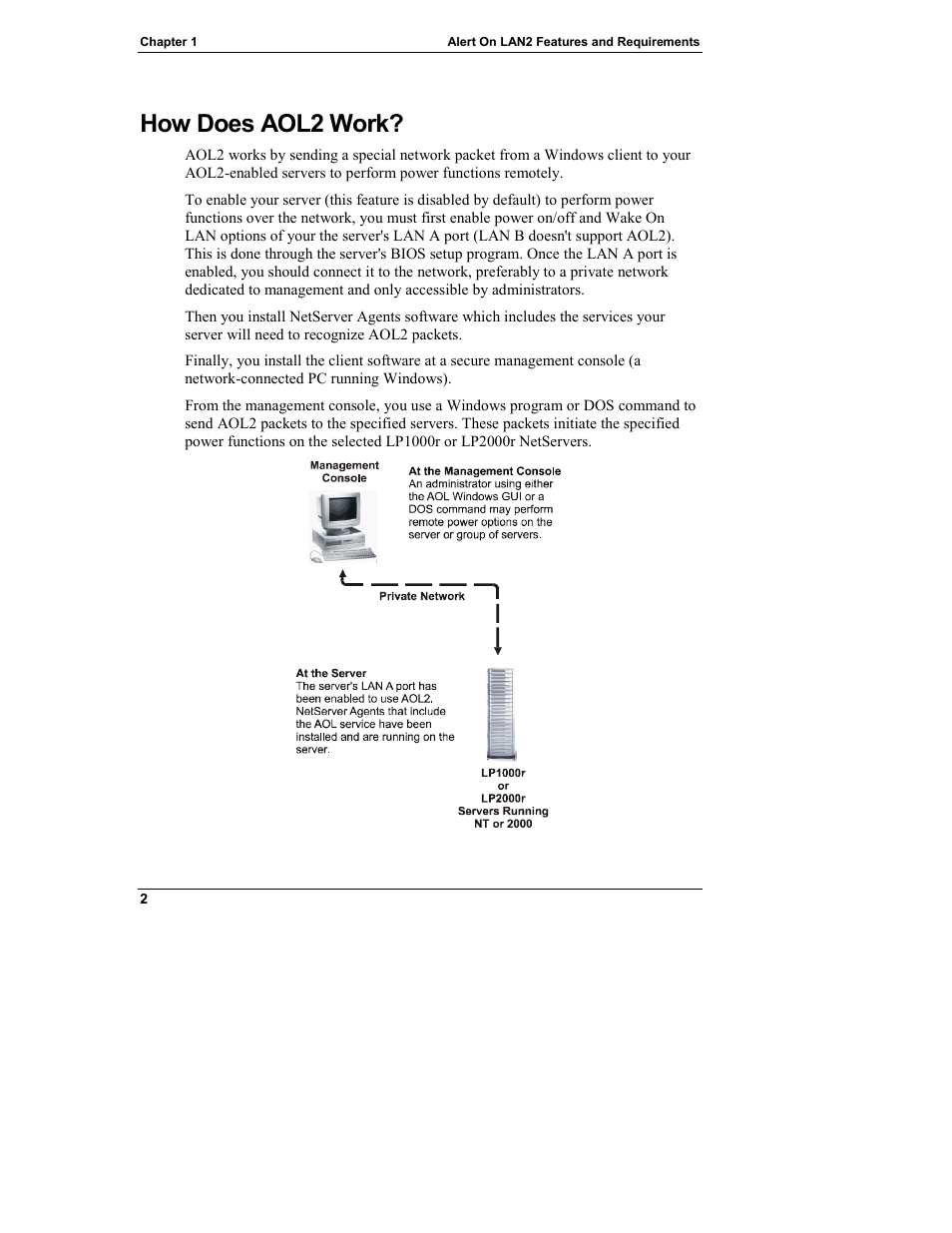 How does aol2 work | HP Netserver L Server series User Manual | Page 6 / 12