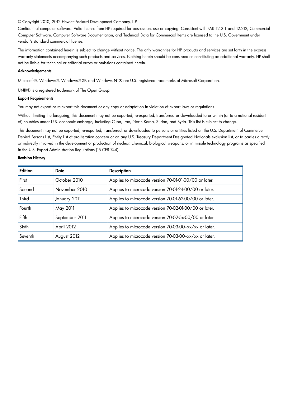 HP XP P9500 Storage User Manual | Page 2 / 132