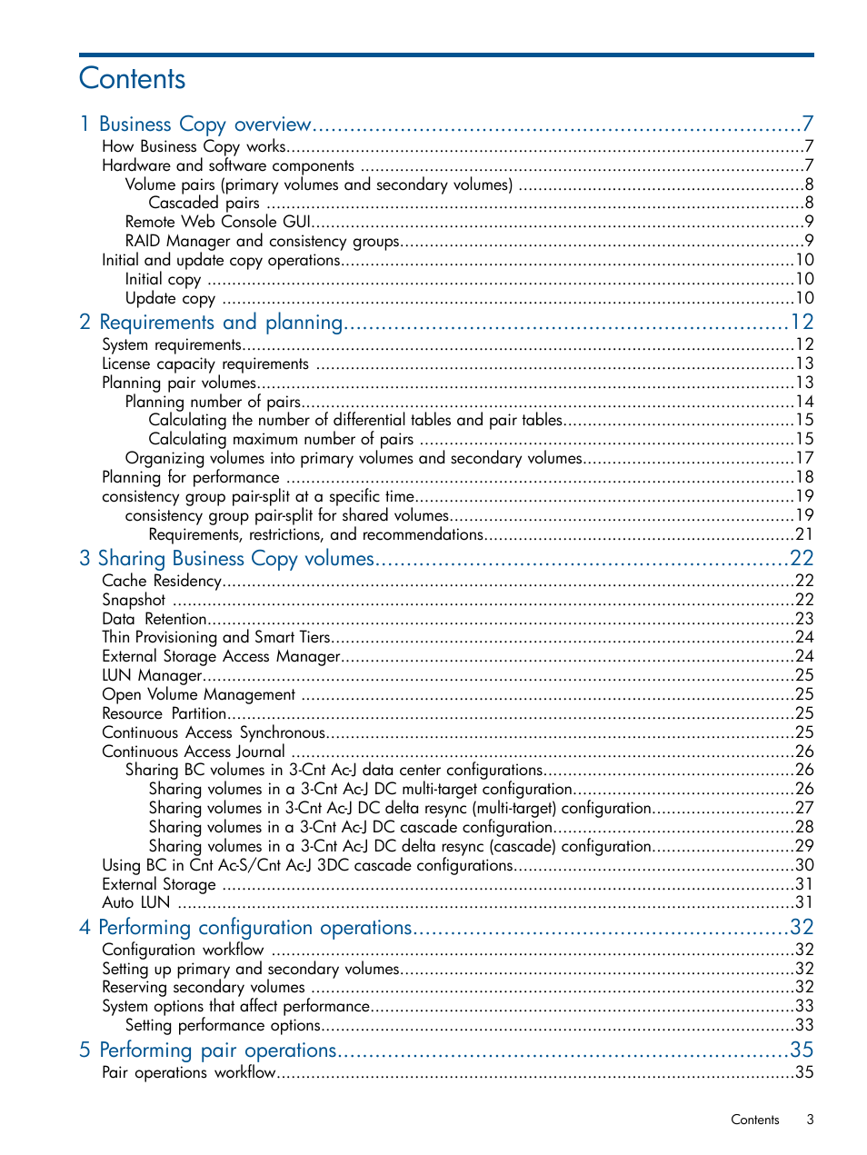 HP XP P9500 Storage User Manual | Page 3 / 132