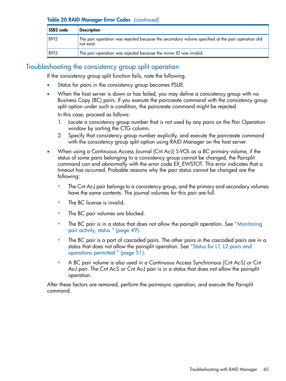 HP XP P9500 Storage User Manual | Page 65 / 132