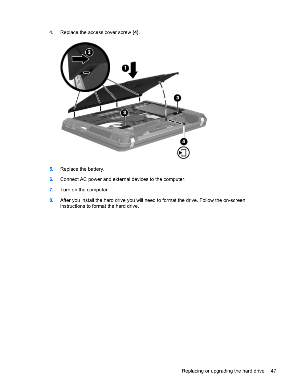 HP ProBook 4230s Notebook PC User Manual | Page 57 / 91