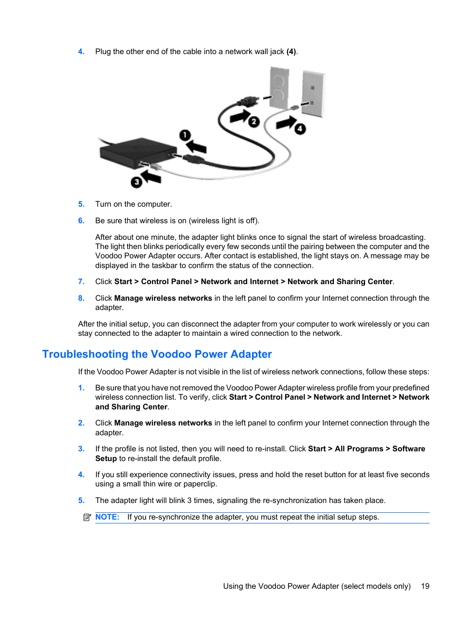 Troubleshooting the voodoo power adapter | HP Envy 13-1003xx Notebook PC User Manual | Page 29 / 94