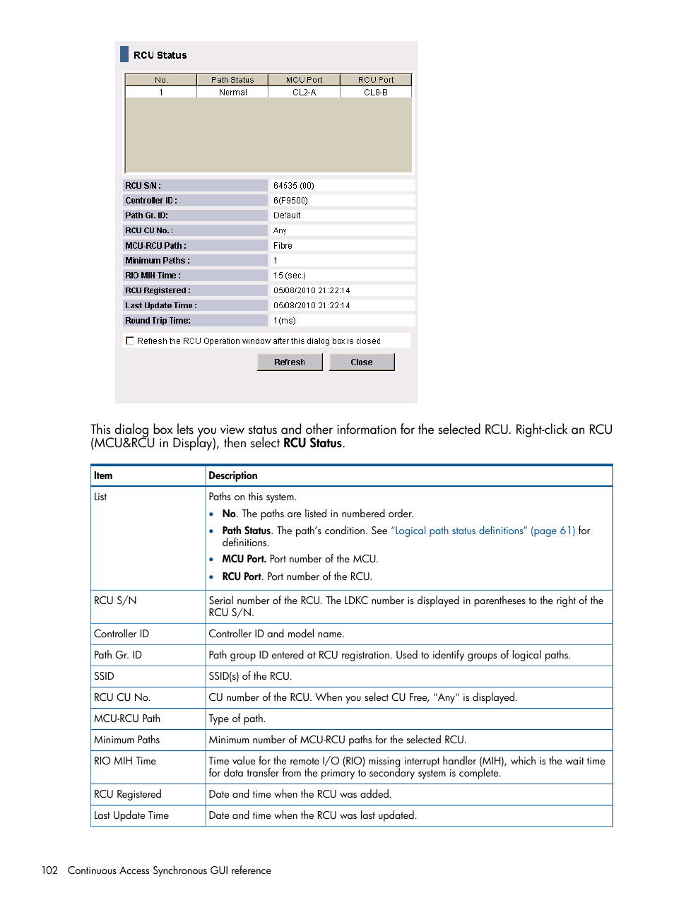 HP XP P9500 Storage User Manual | Page 102 / 113