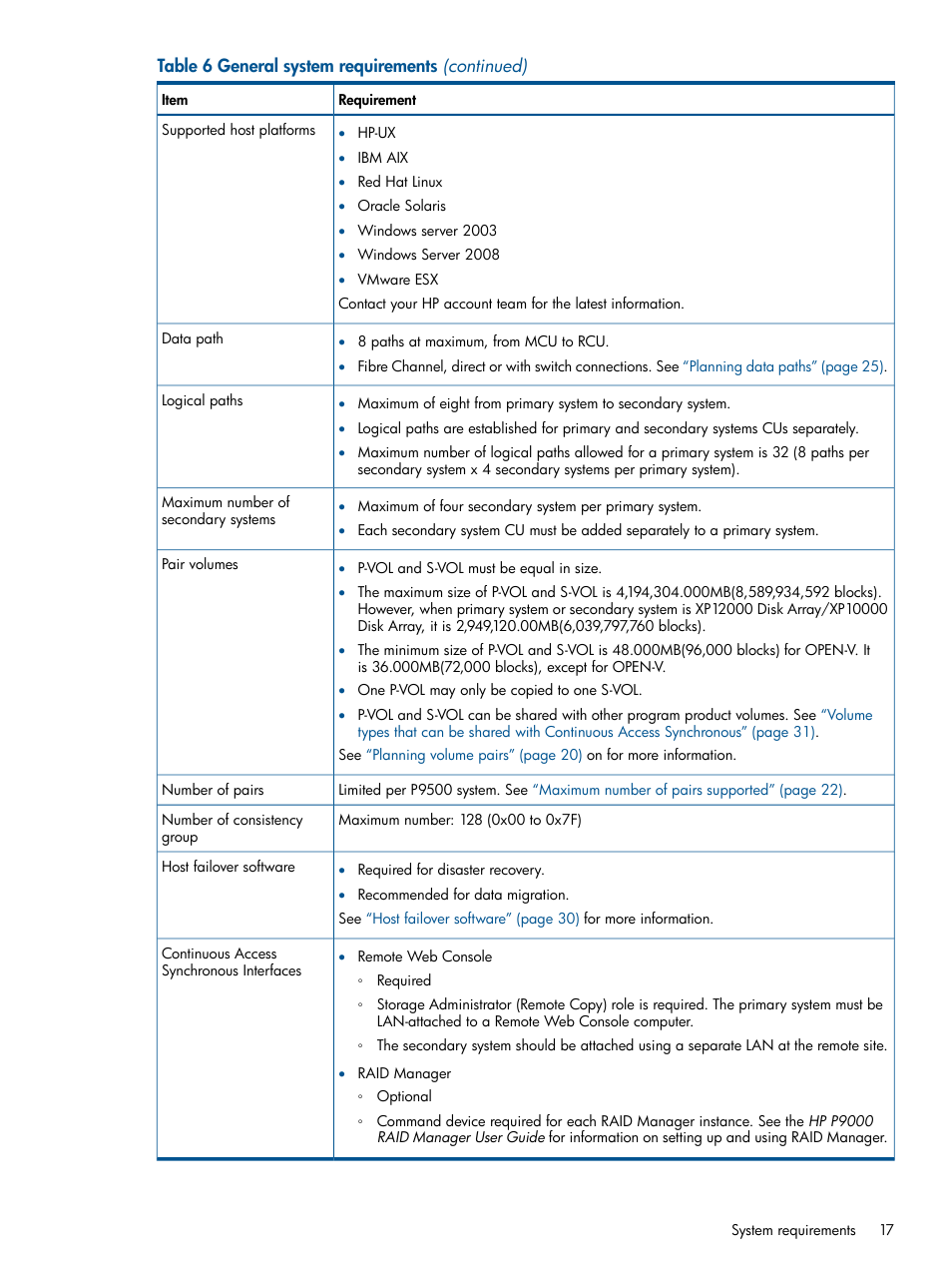 HP XP P9500 Storage User Manual | Page 17 / 113