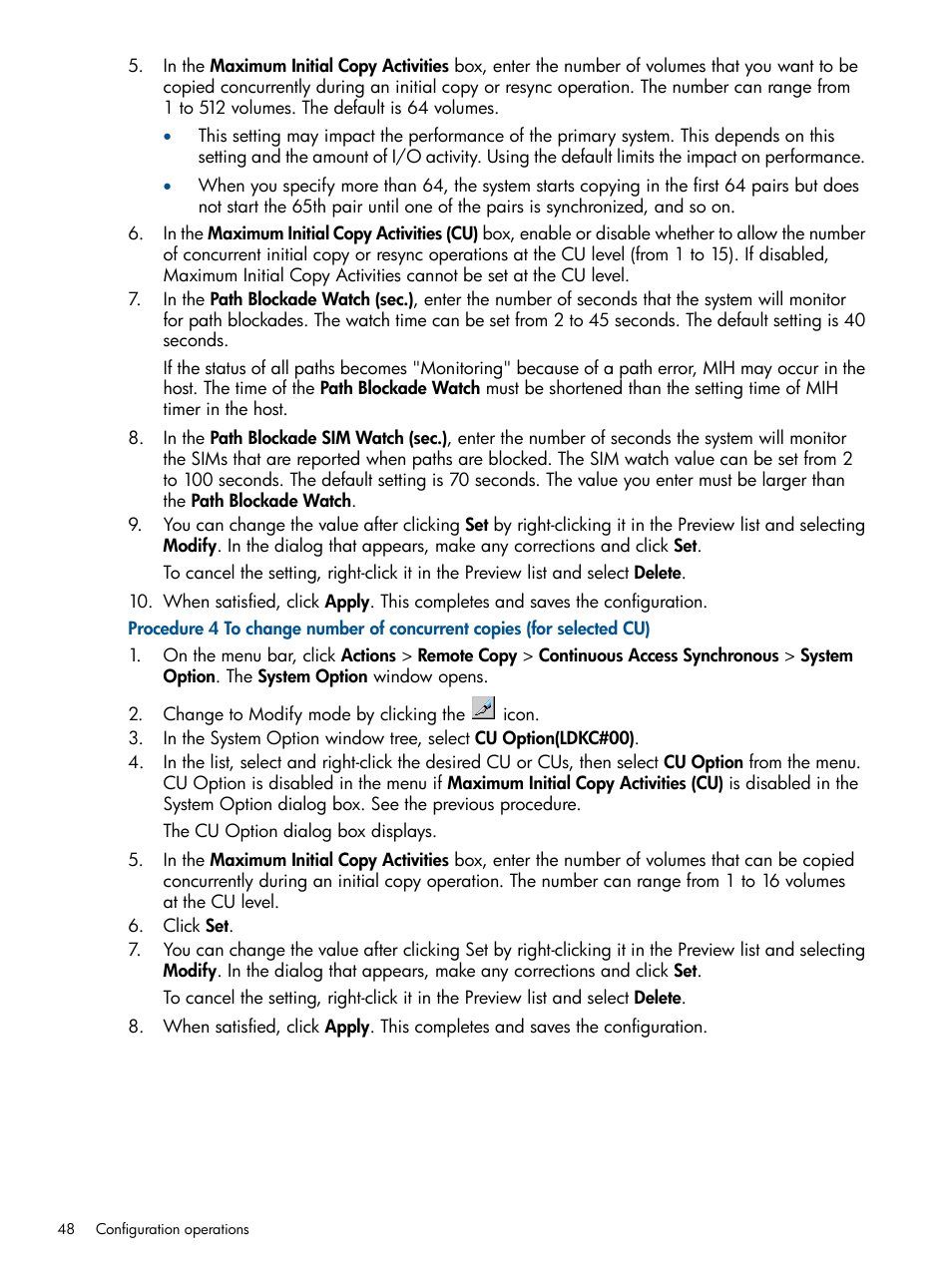 HP XP P9500 Storage User Manual | Page 48 / 113