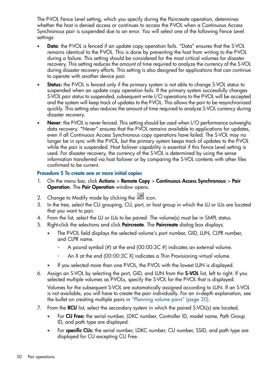 HP XP P9500 Storage User Manual | Page 50 / 113