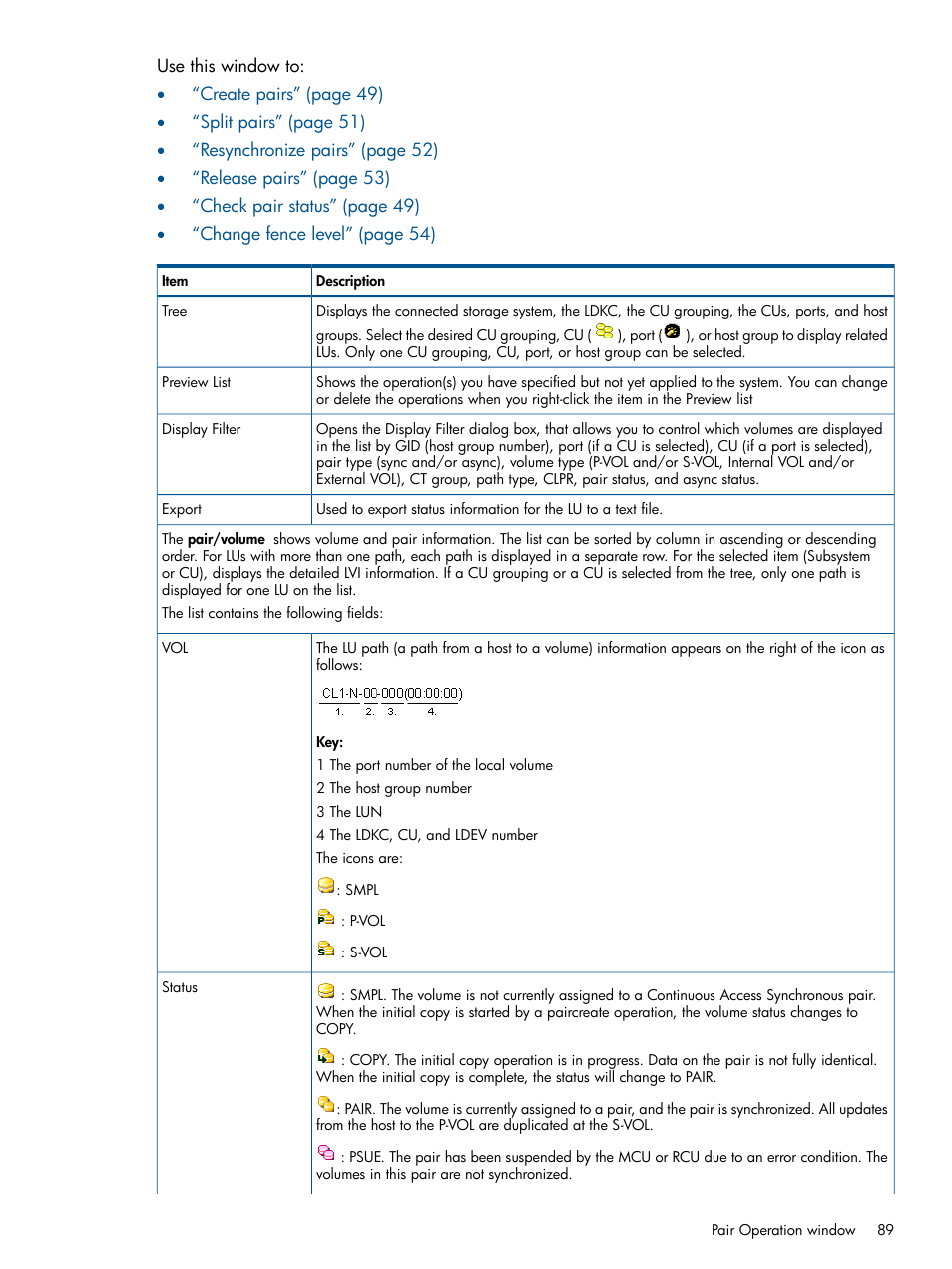 HP XP P9500 Storage User Manual | Page 89 / 113