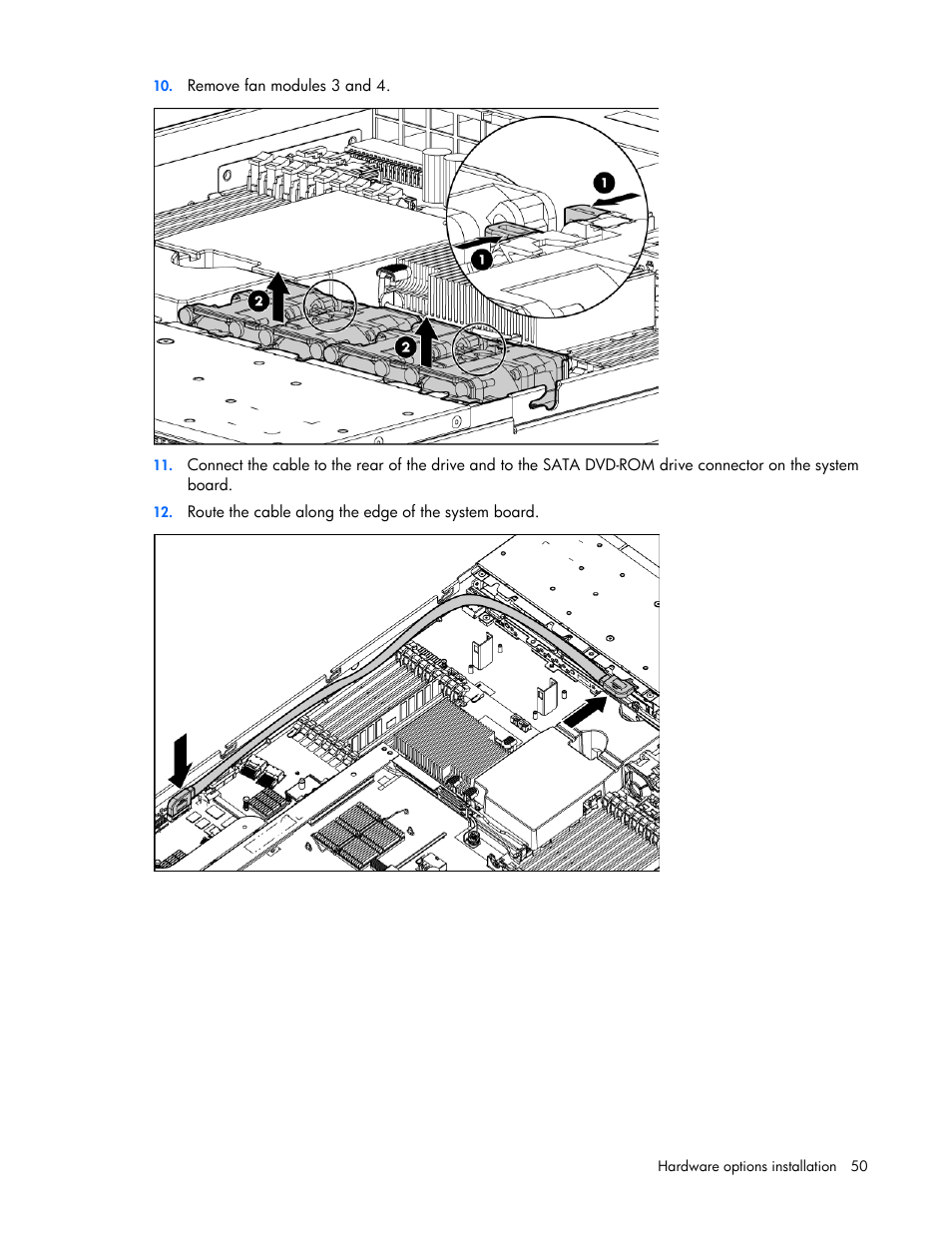 HP ProLiant DL360 G6 Server User Manual | Page 50 / 127