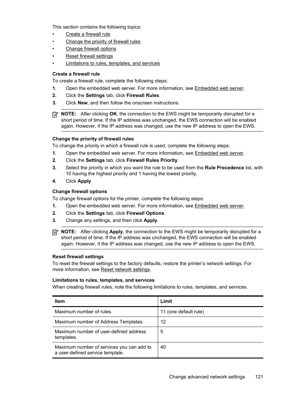 HP Officejet Pro 251dw Printer series User Manual | Page 125 / 150