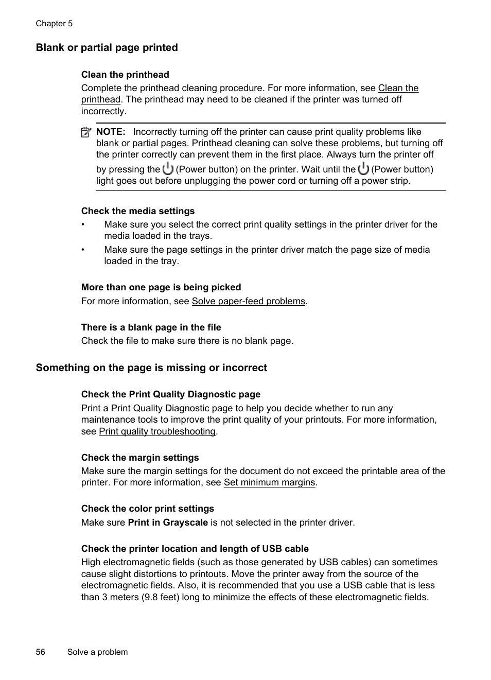 HP Officejet Pro 251dw Printer series User Manual | Page 60 / 150