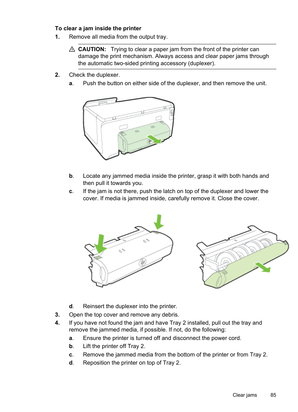 HP Officejet Pro 251dw Printer series User Manual | Page 89 / 150