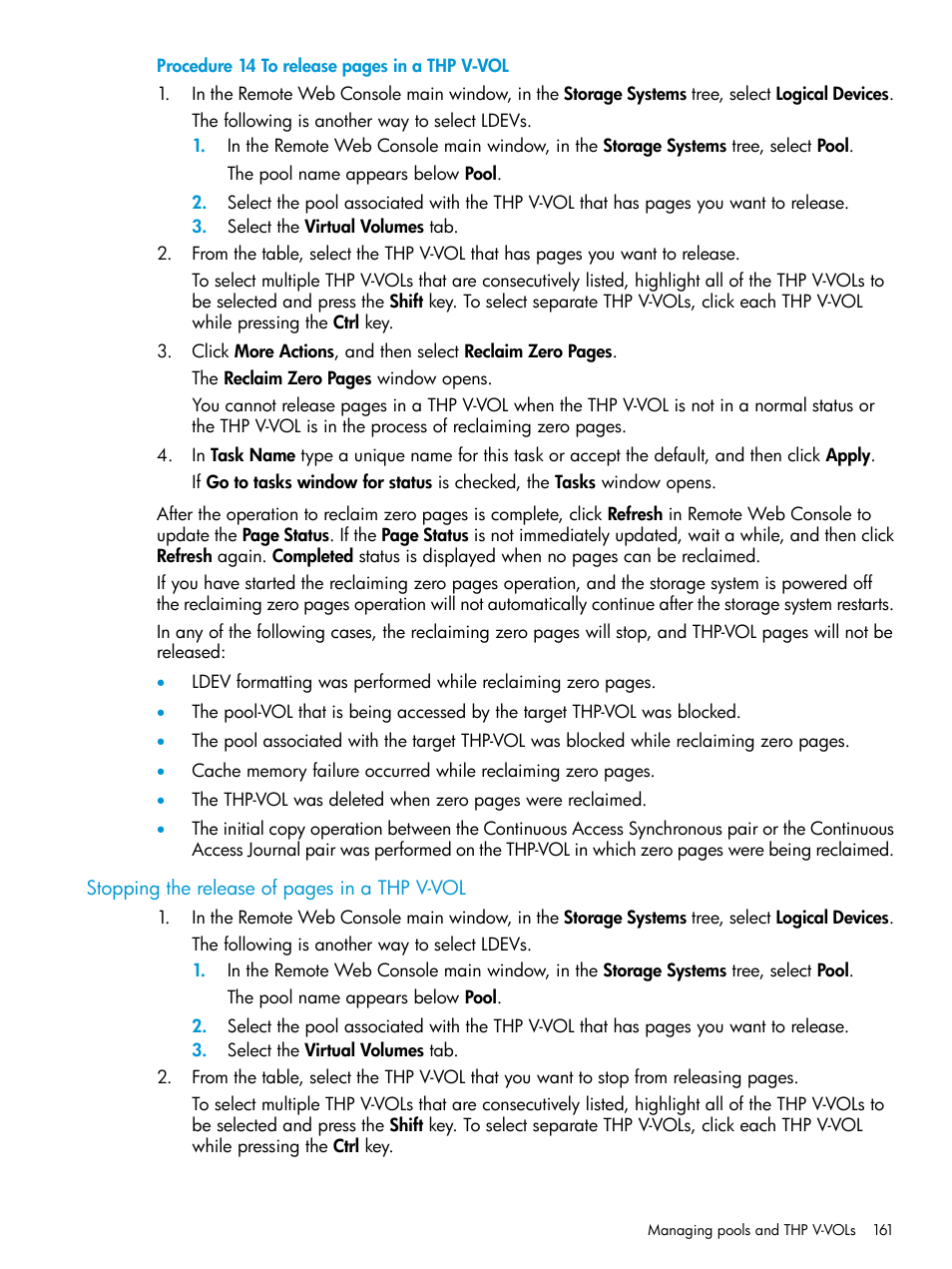 HP XP P9500 Storage User Manual | Page 161 / 438