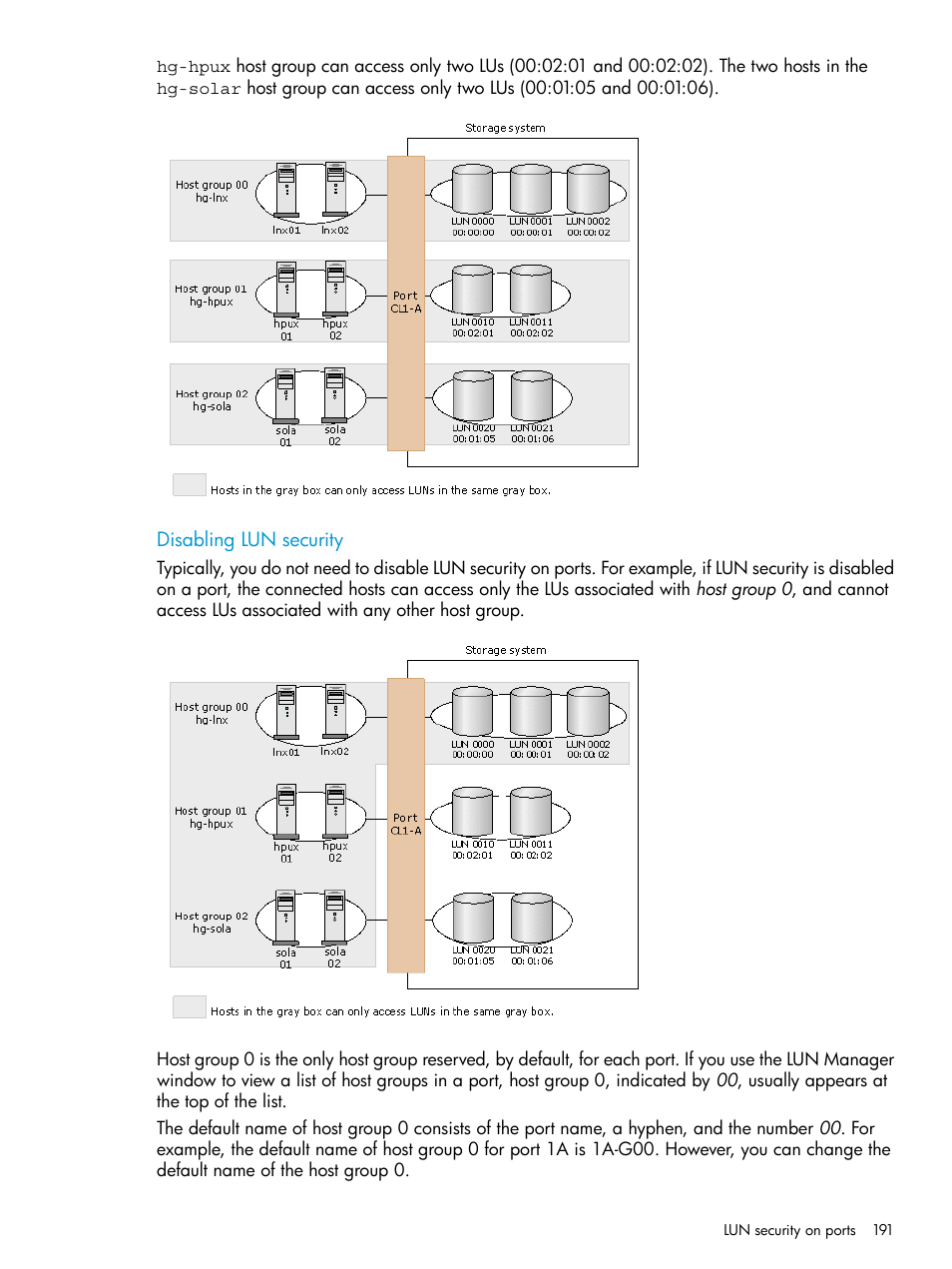 HP XP P9500 Storage User Manual | Page 191 / 438