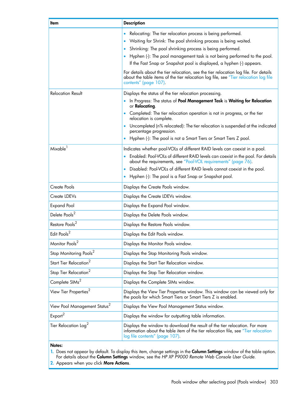 HP XP P9500 Storage User Manual | Page 303 / 438