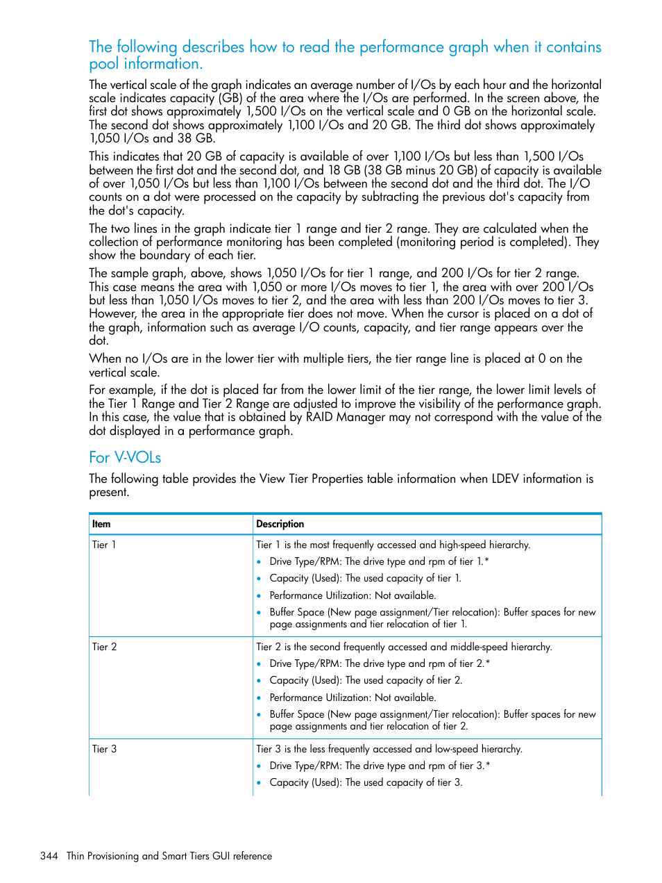 For v-vols | HP XP P9500 Storage User Manual | Page 344 / 438