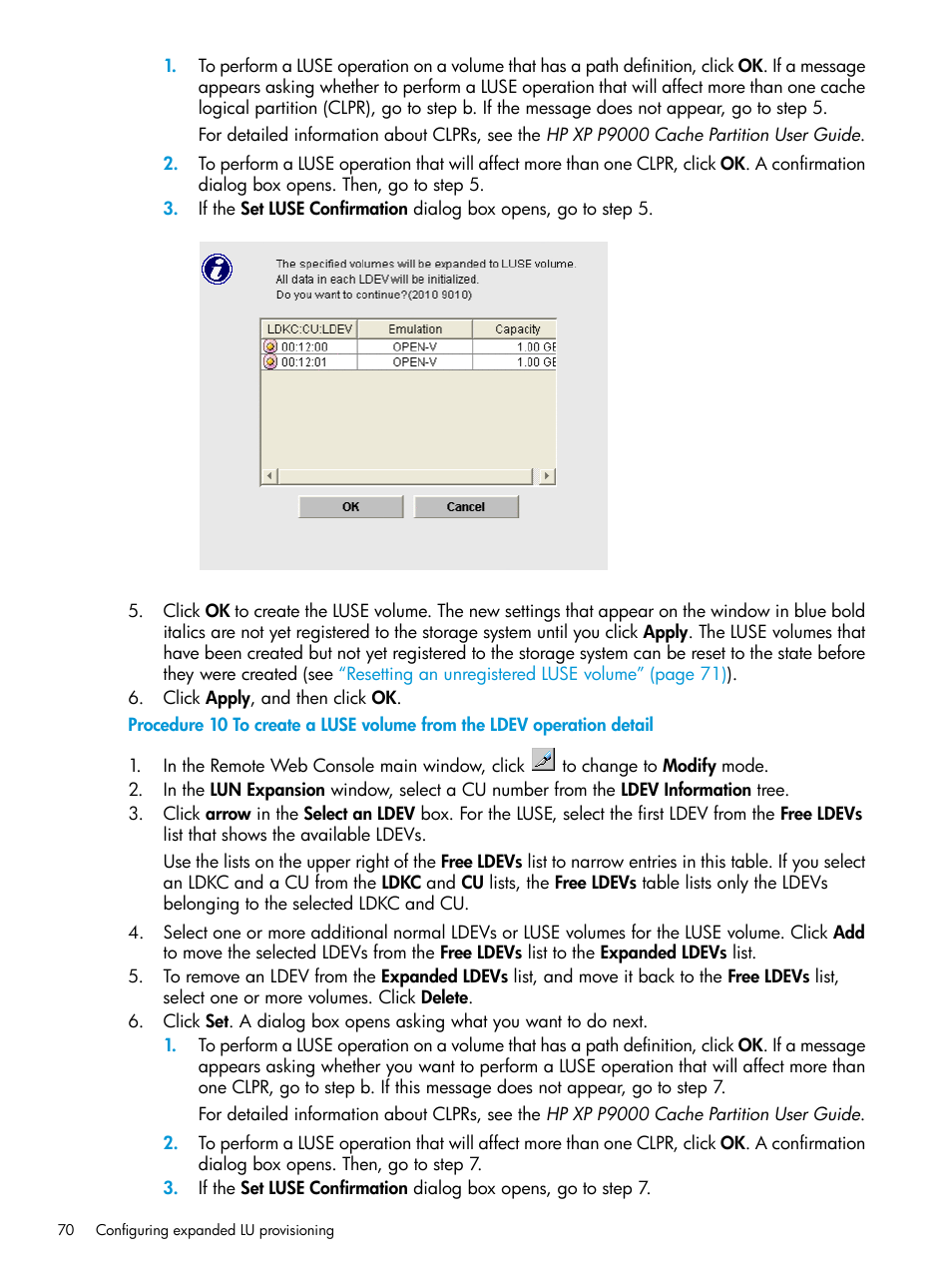 HP XP P9500 Storage User Manual | Page 70 / 438