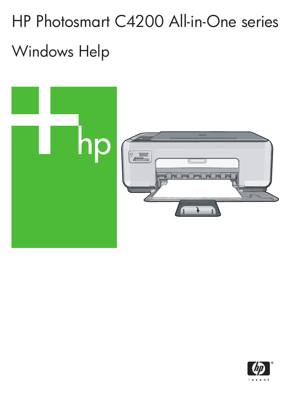 HP Photosmart C4270 All-in-One Printer User Manual | 155 pages