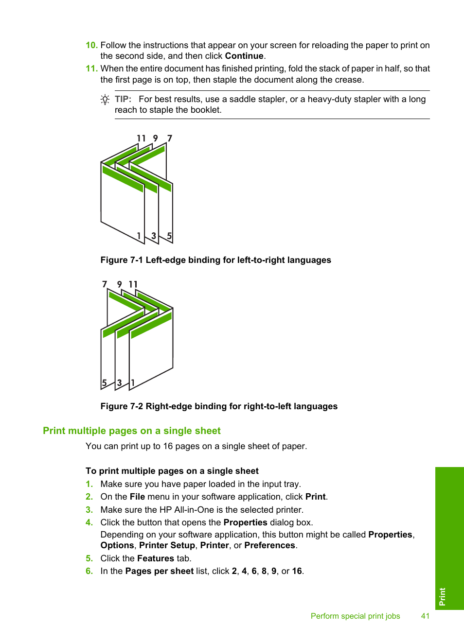 HP Photosmart C4270 All-in-One Printer User Manual | Page 44 / 155