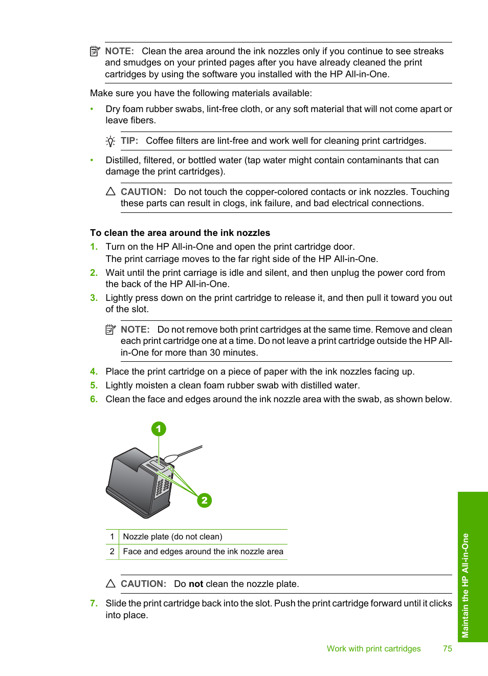 HP Photosmart C4270 All-in-One Printer User Manual | Page 78 / 155