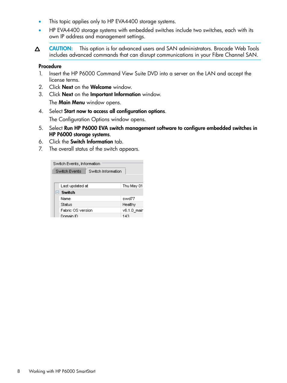 HP Command View EVA Software User Manual | Page 8 / 45