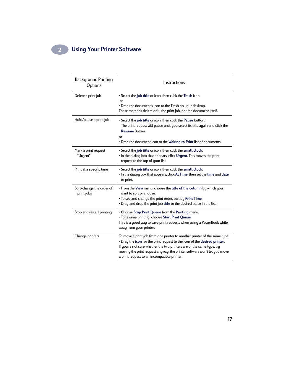 Using your printer software | HP Deskjet 970cxi Printer User Manual | Page 24 / 74