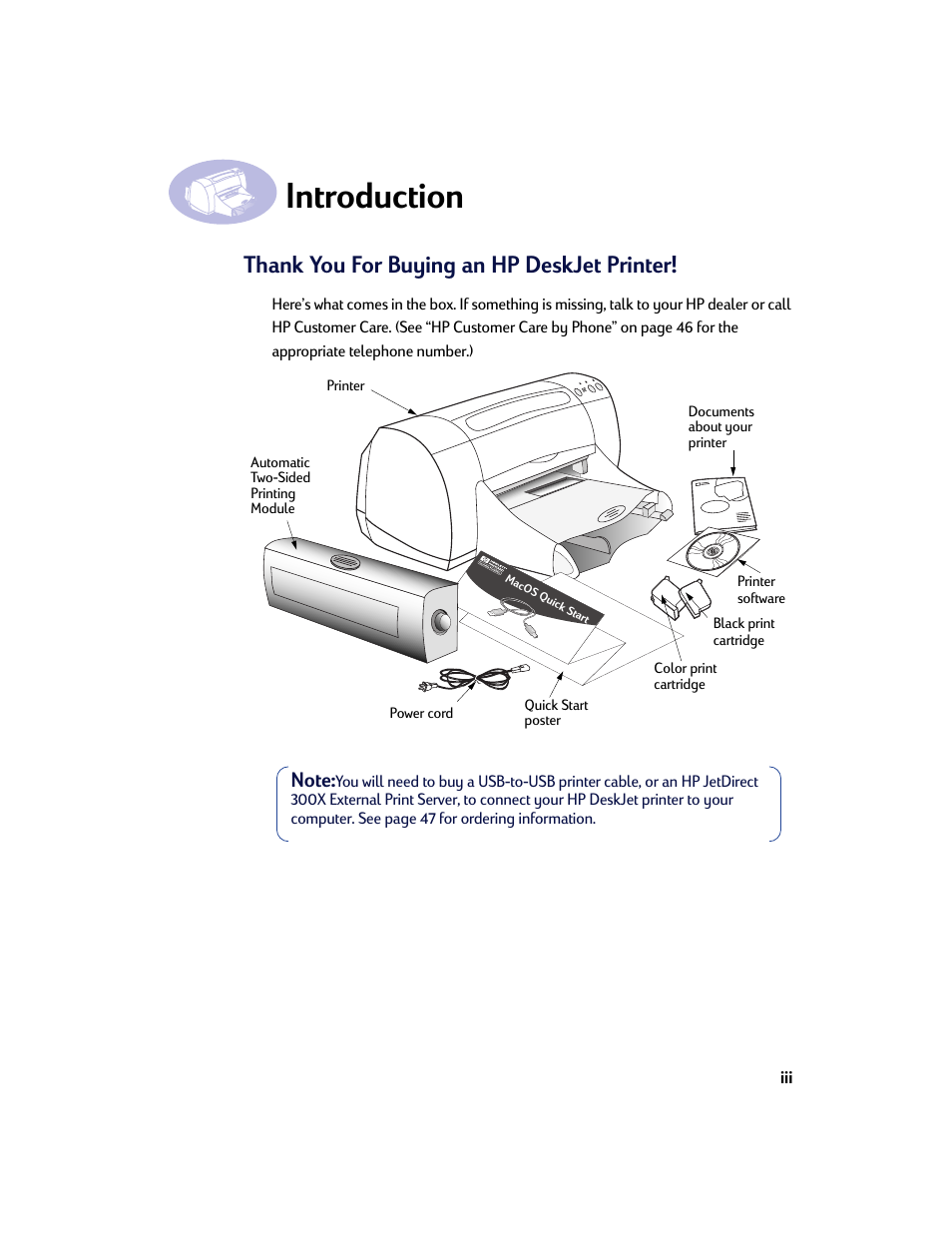 Introduction | HP Deskjet 970cxi Printer User Manual | Page 6 / 74