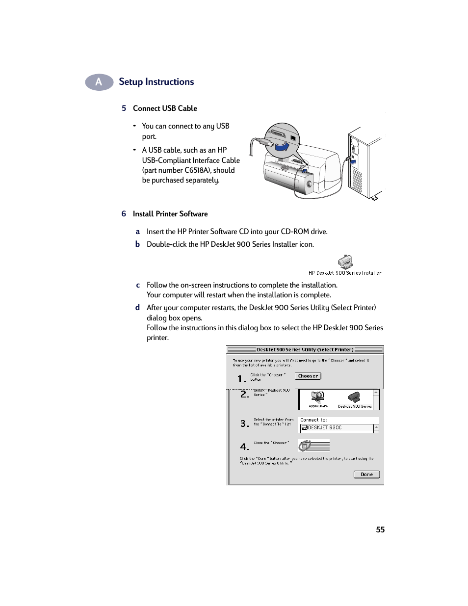 HP Deskjet 970cxi Printer User Manual | Page 62 / 74