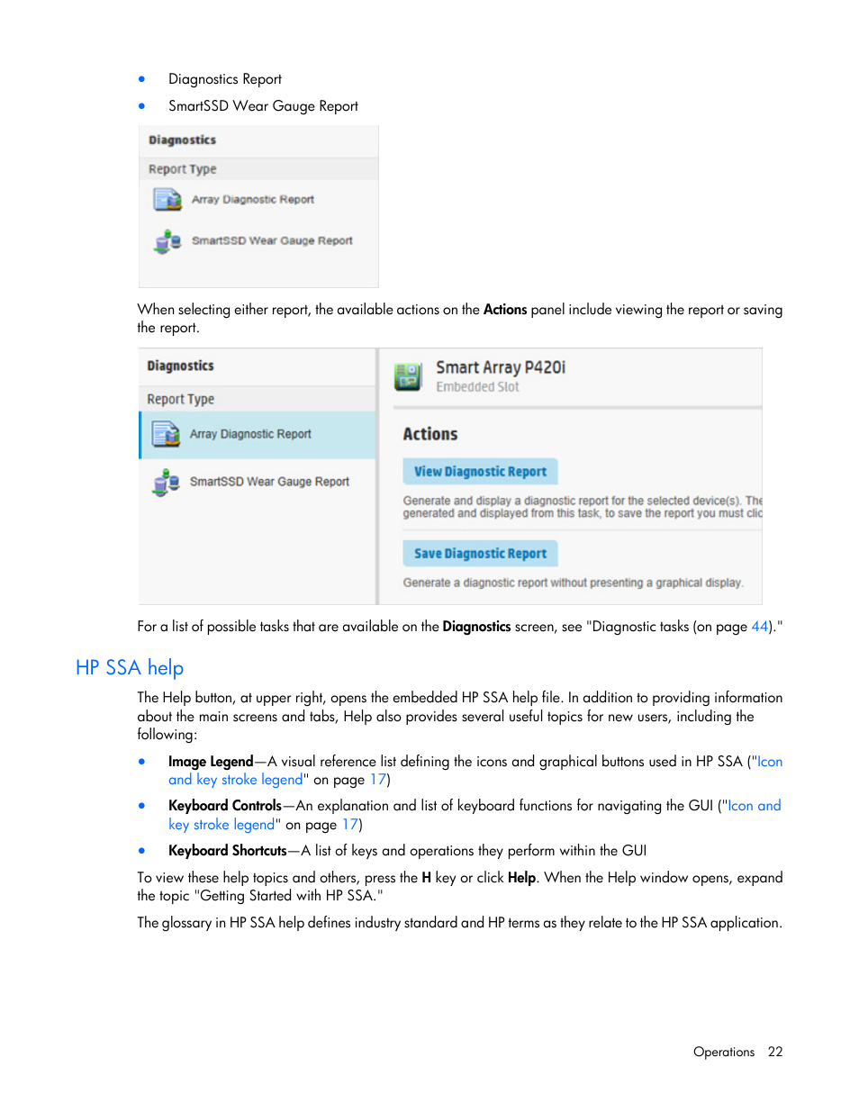 Hp ssa help | HP Smart Storage Administrator User Manual | Page 22 / 127