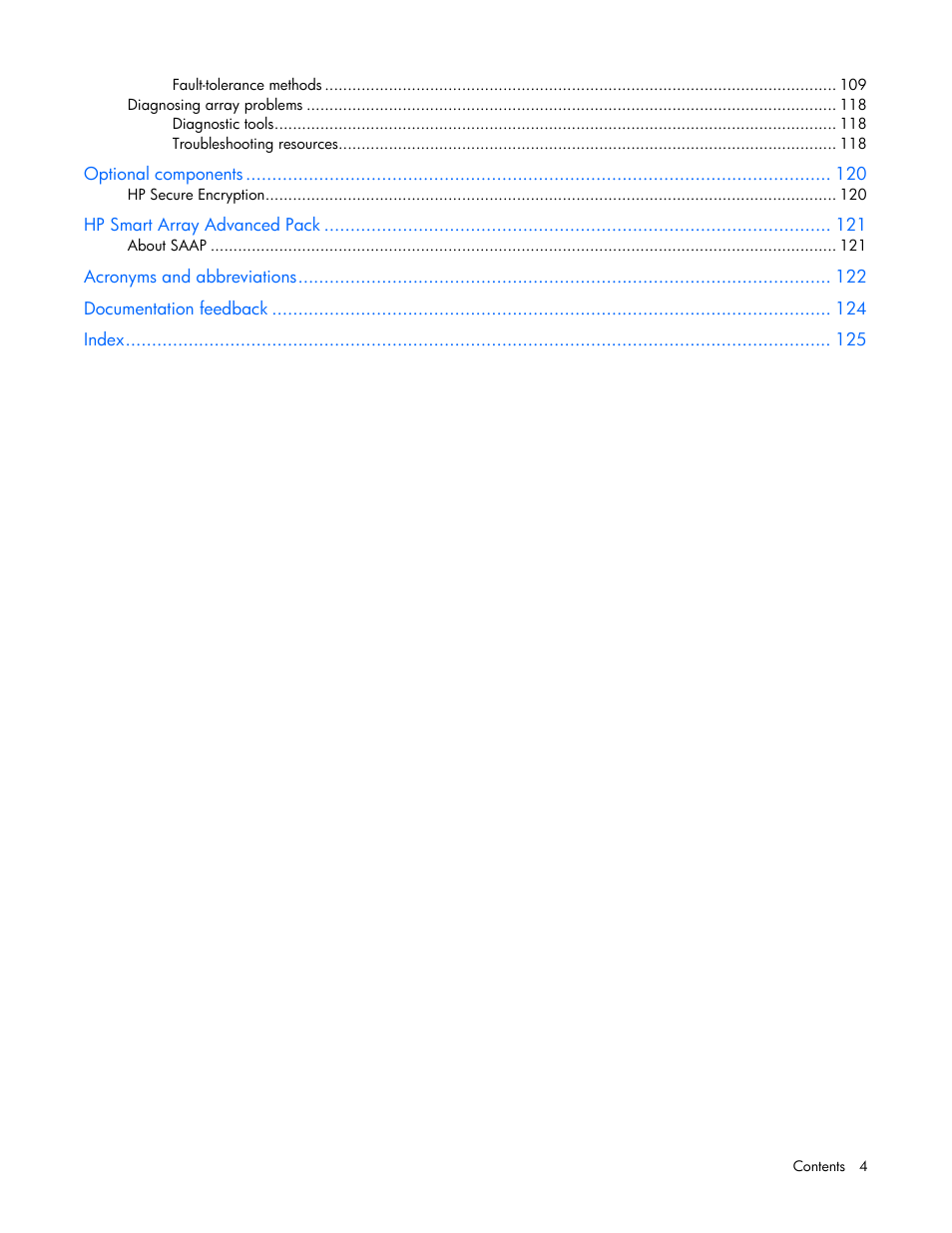 HP Smart Storage Administrator User Manual | Page 4 / 127