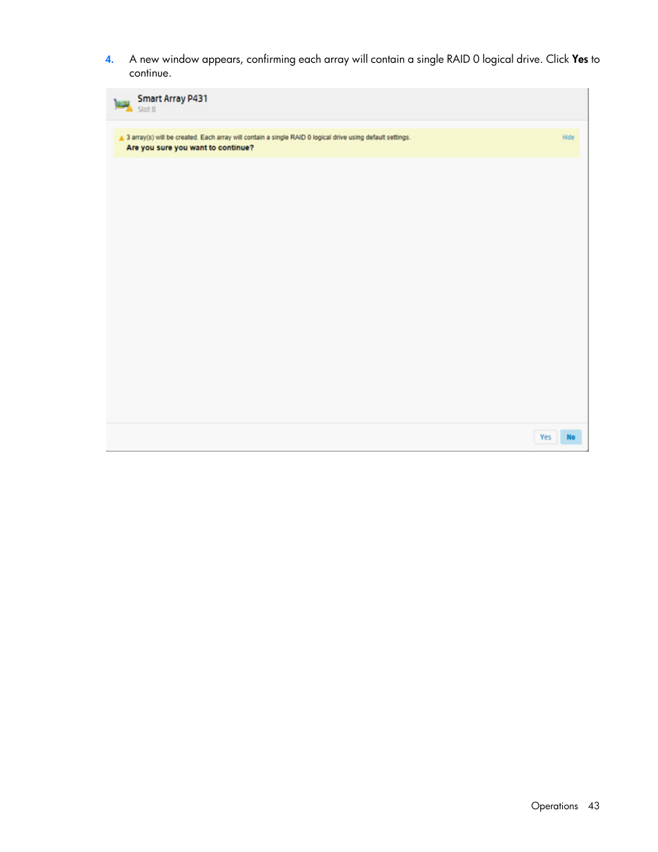 HP Smart Storage Administrator User Manual | Page 43 / 127