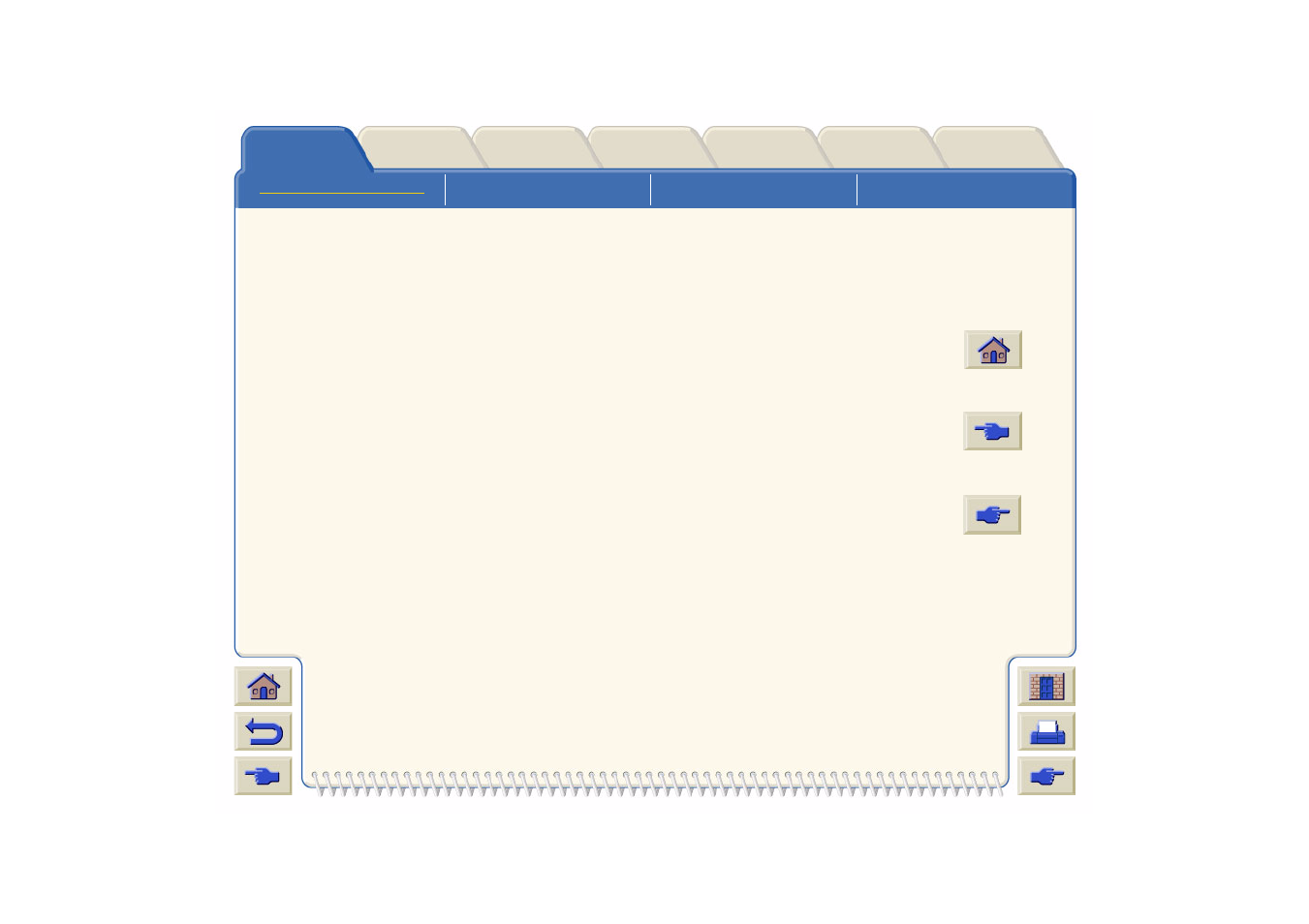 Overview, How to navigate, The “tabs | The “sections, The “buttons, The home button, Back button, Forward button | HP DesignJet 500 User Manual | Page 3 / 268