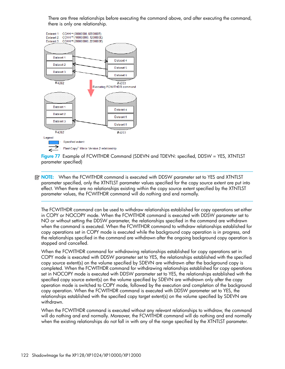 Parameter specified) | HP StorageWorks XP Remote Web Console Software User Manual | Page 122 / 130