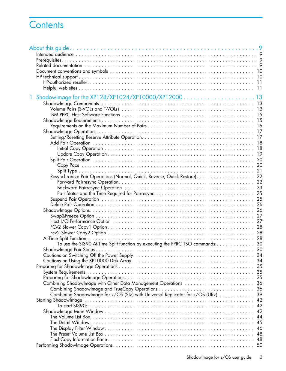 HP StorageWorks XP Remote Web Console Software User Manual | Page 3 / 130