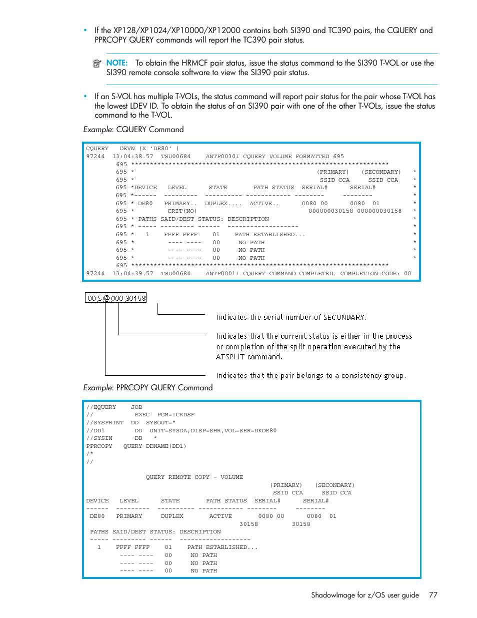 HP StorageWorks XP Remote Web Console Software User Manual | Page 77 / 130