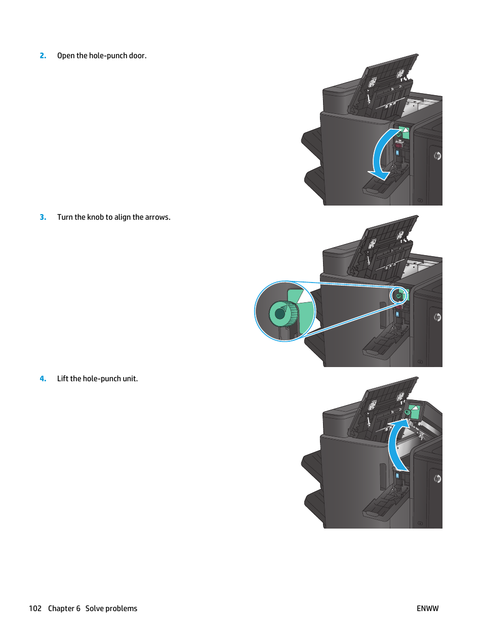 HP Color LaserJet Enterprise M855 Printer series User Manual | Page 110 / 144