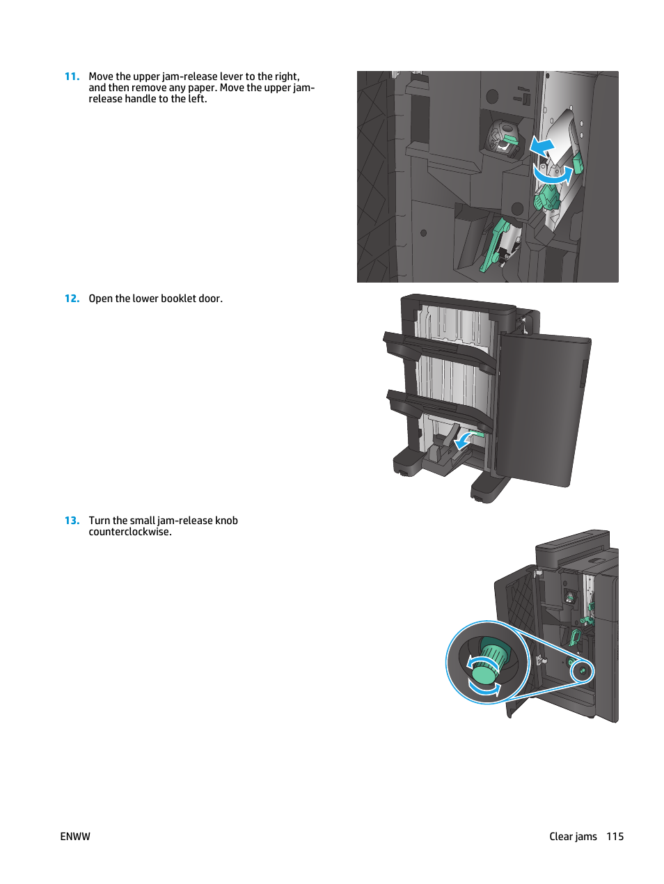 HP Color LaserJet Enterprise M855 Printer series User Manual | Page 123 / 144