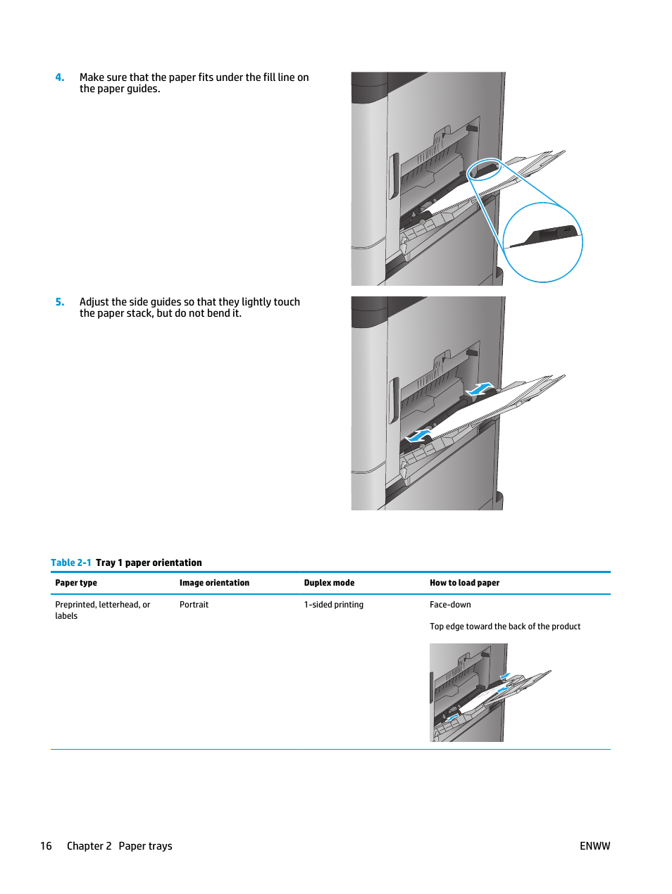 HP Color LaserJet Enterprise M855 Printer series User Manual | Page 24 / 144