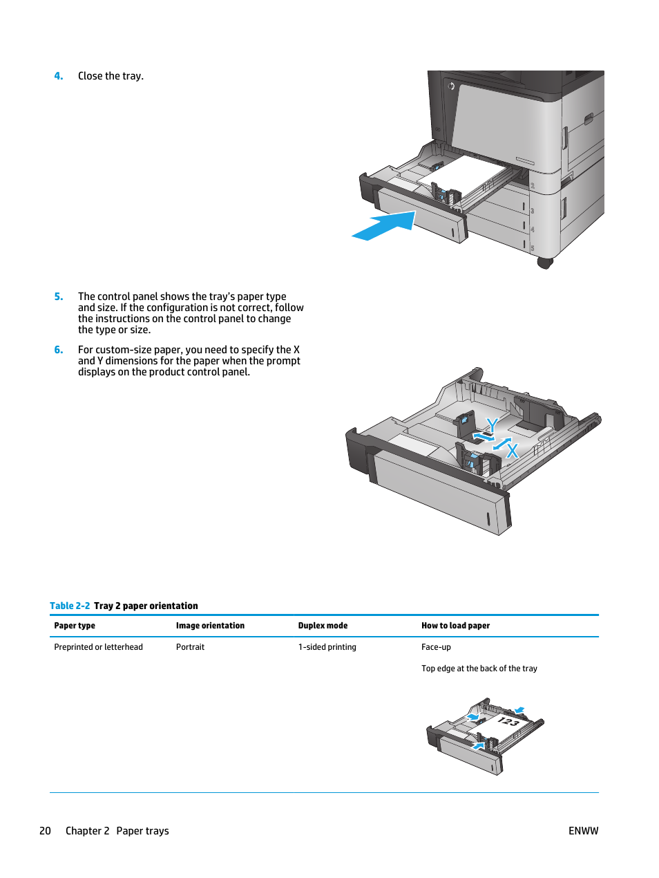 HP Color LaserJet Enterprise M855 Printer series User Manual | Page 28 / 144