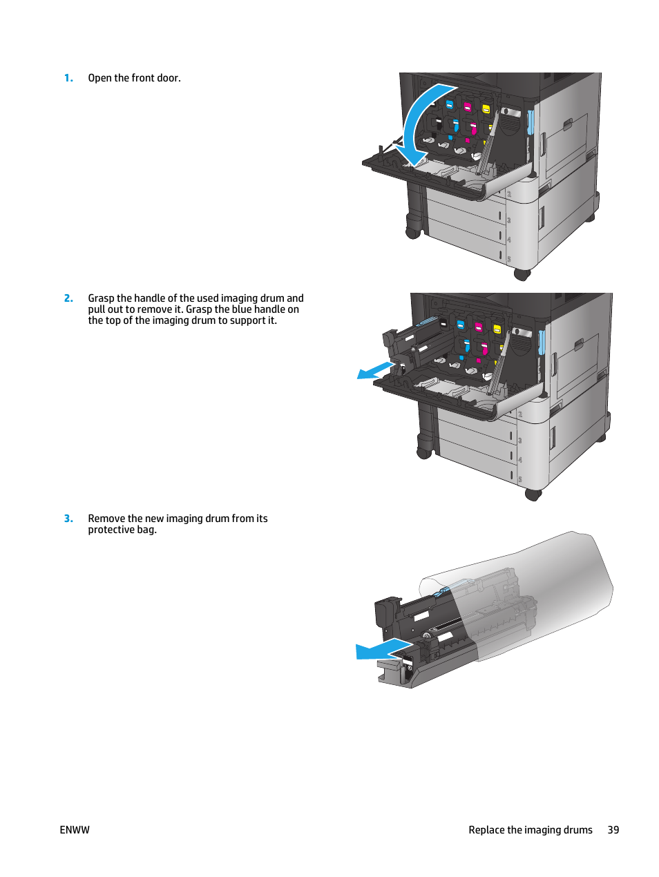 HP Color LaserJet Enterprise M855 Printer series User Manual | Page 47 / 144