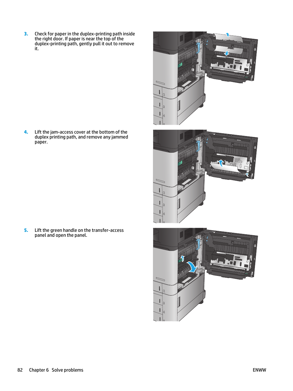 HP Color LaserJet Enterprise M855 Printer series User Manual | Page 90 / 144