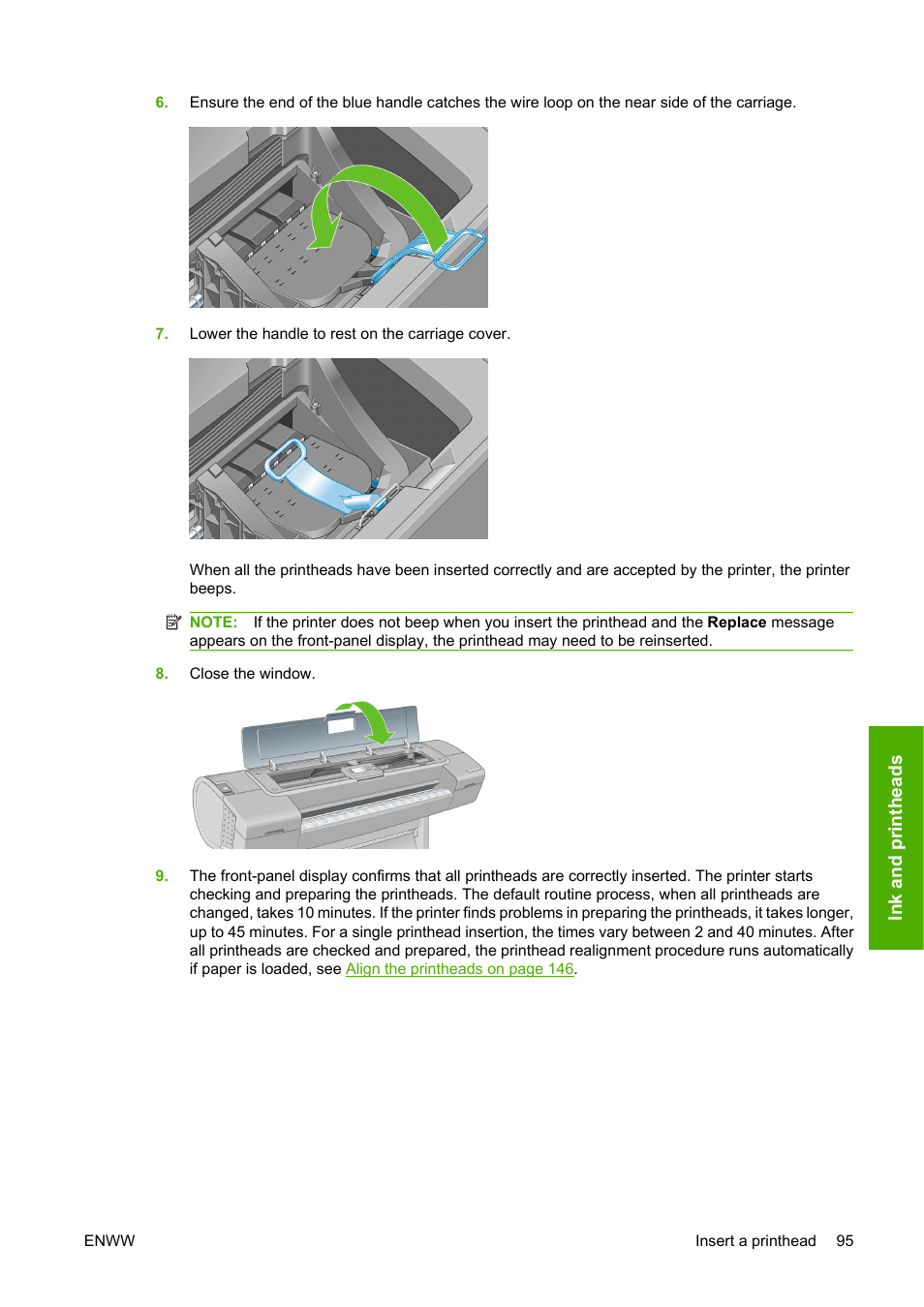 HP Designjet T610 Printer series User Manual | Page 105 / 181