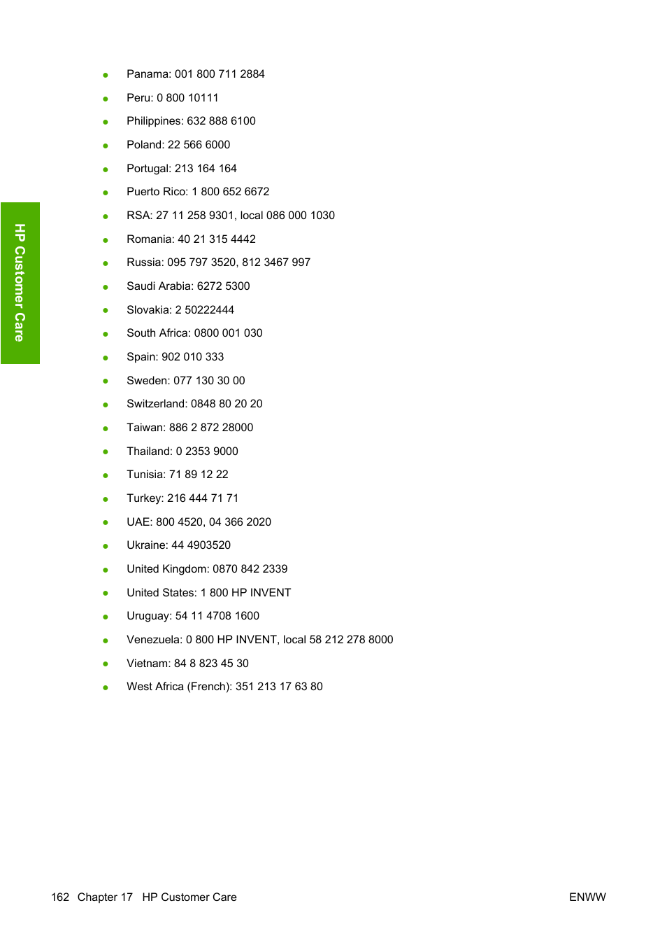 HP Designjet T610 Printer series User Manual | Page 172 / 181