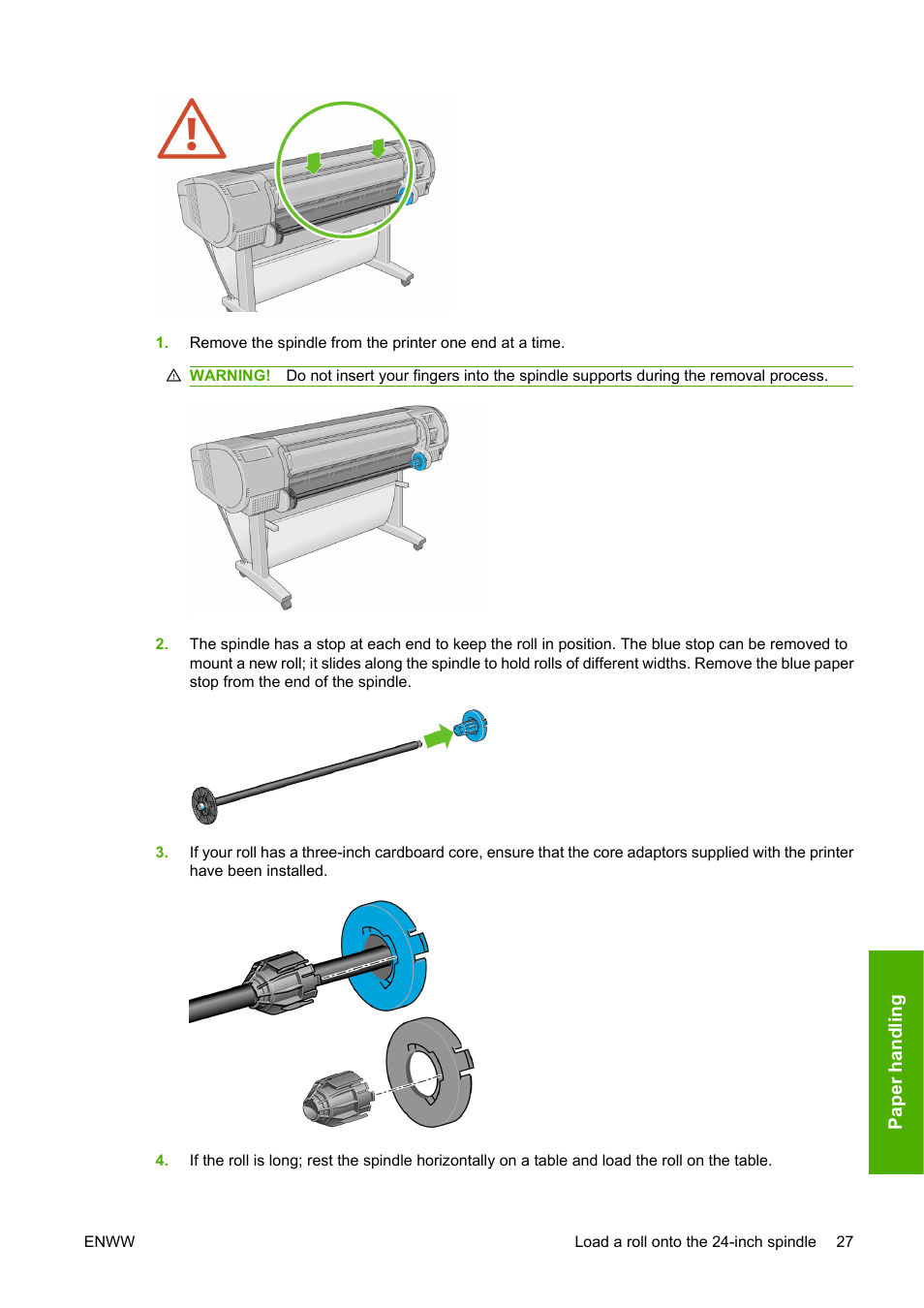 HP Designjet T610 Printer series User Manual | Page 37 / 181