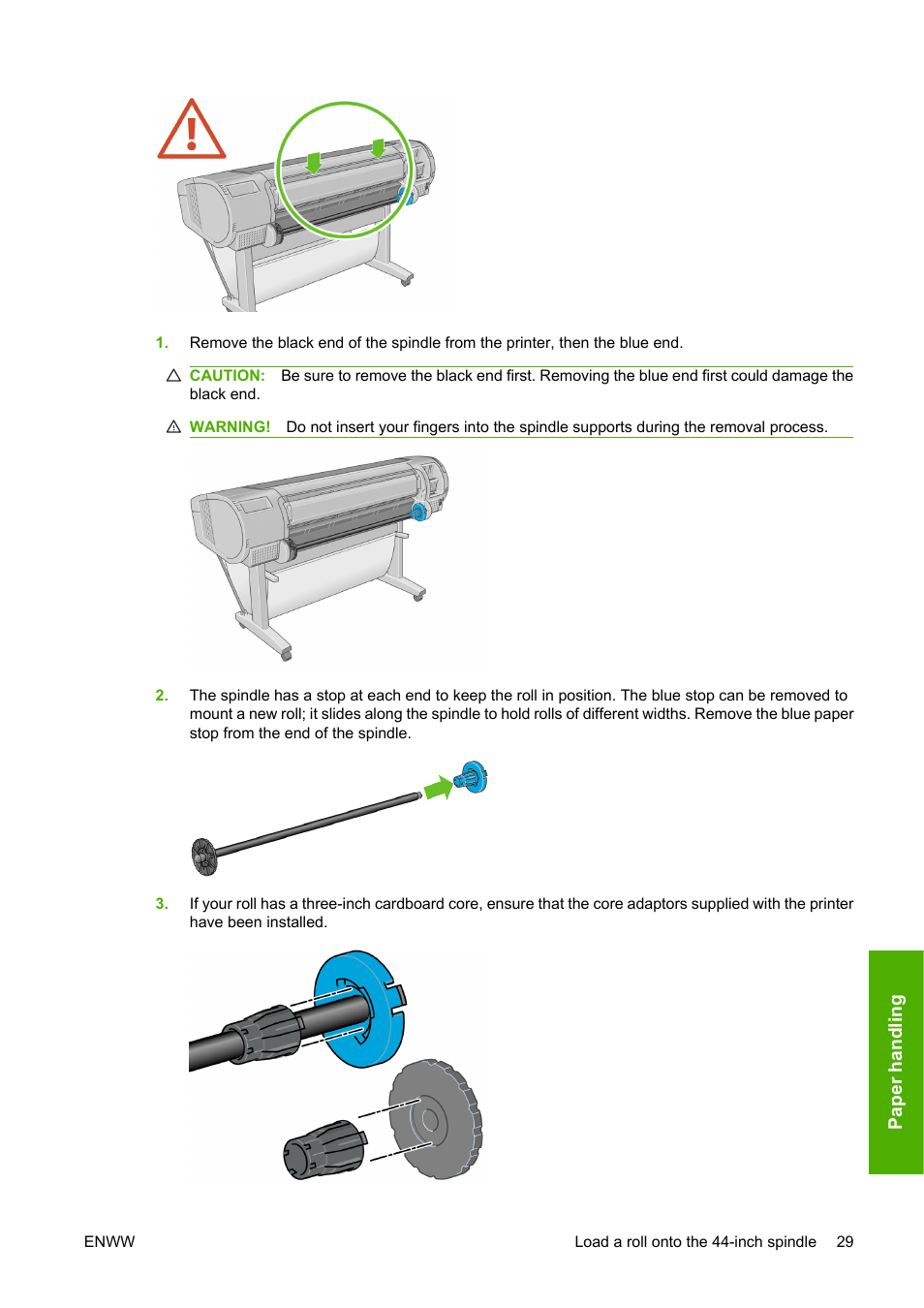 HP Designjet T610 Printer series User Manual | Page 39 / 181