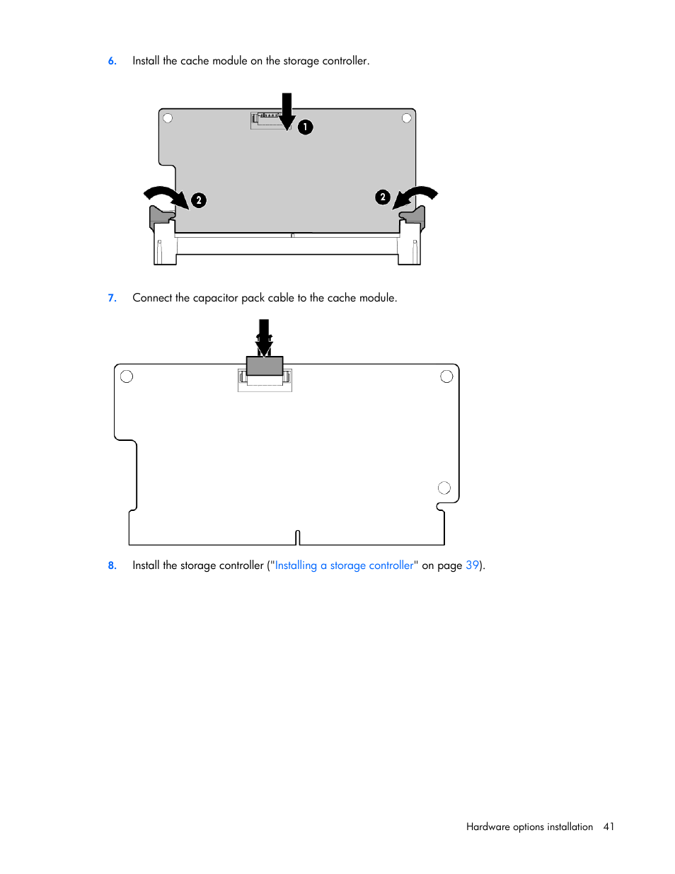 HP ProLiant ML310e Gen8 Server User Manual | Page 41 / 107