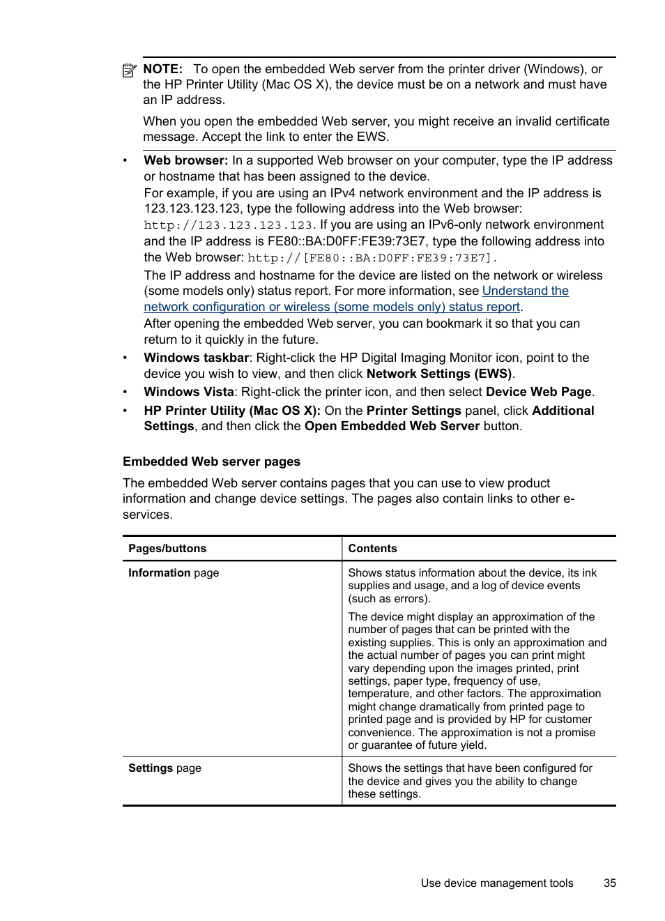 HP Officejet Pro 8000 - A809 User Manual | Page 39 / 140