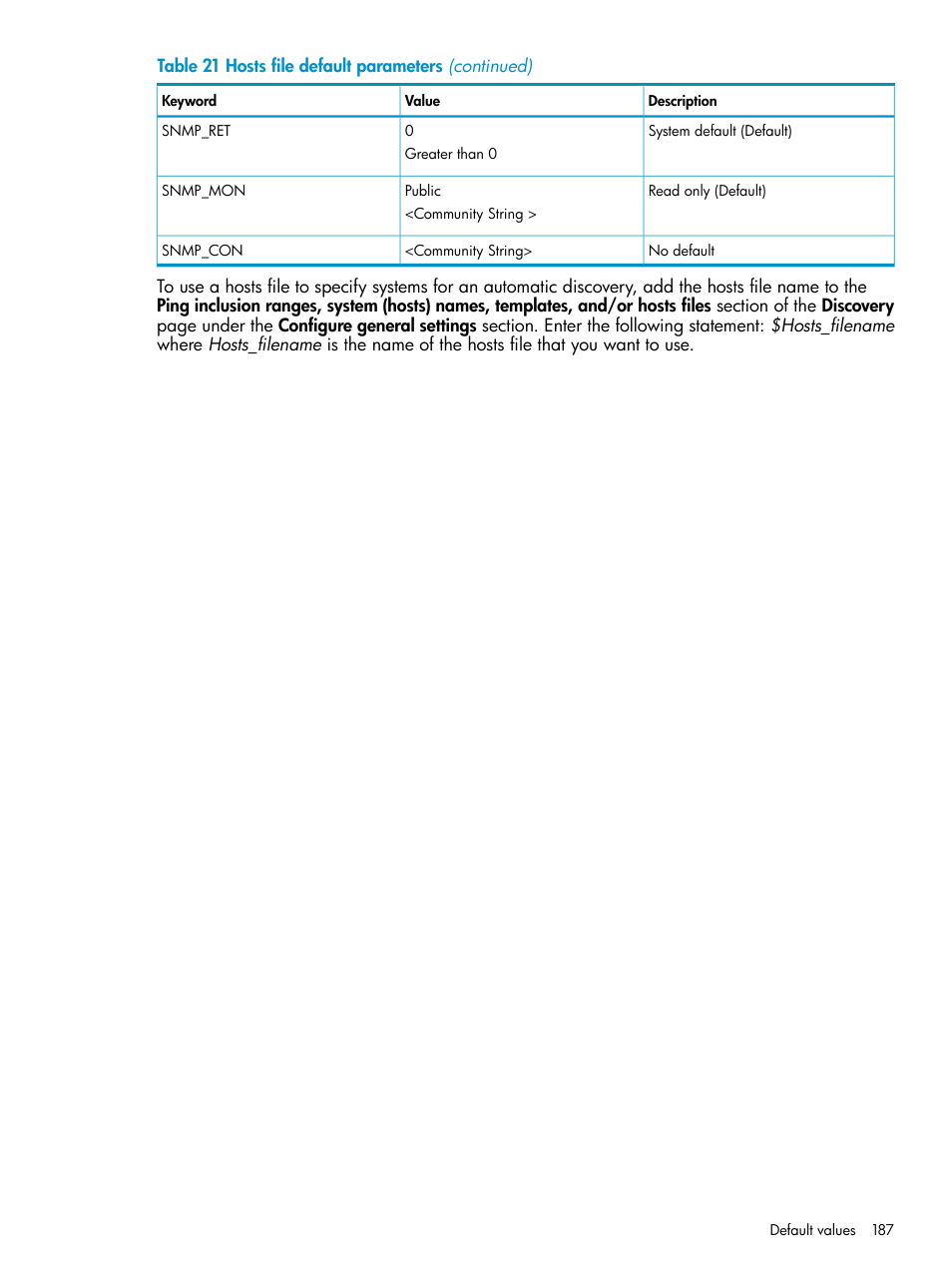 HP Systems Insight Manager User Manual | Page 187 / 223