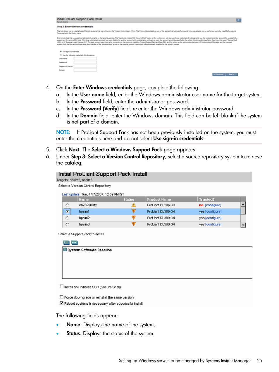 HP Systems Insight Manager User Manual | Page 25 / 223