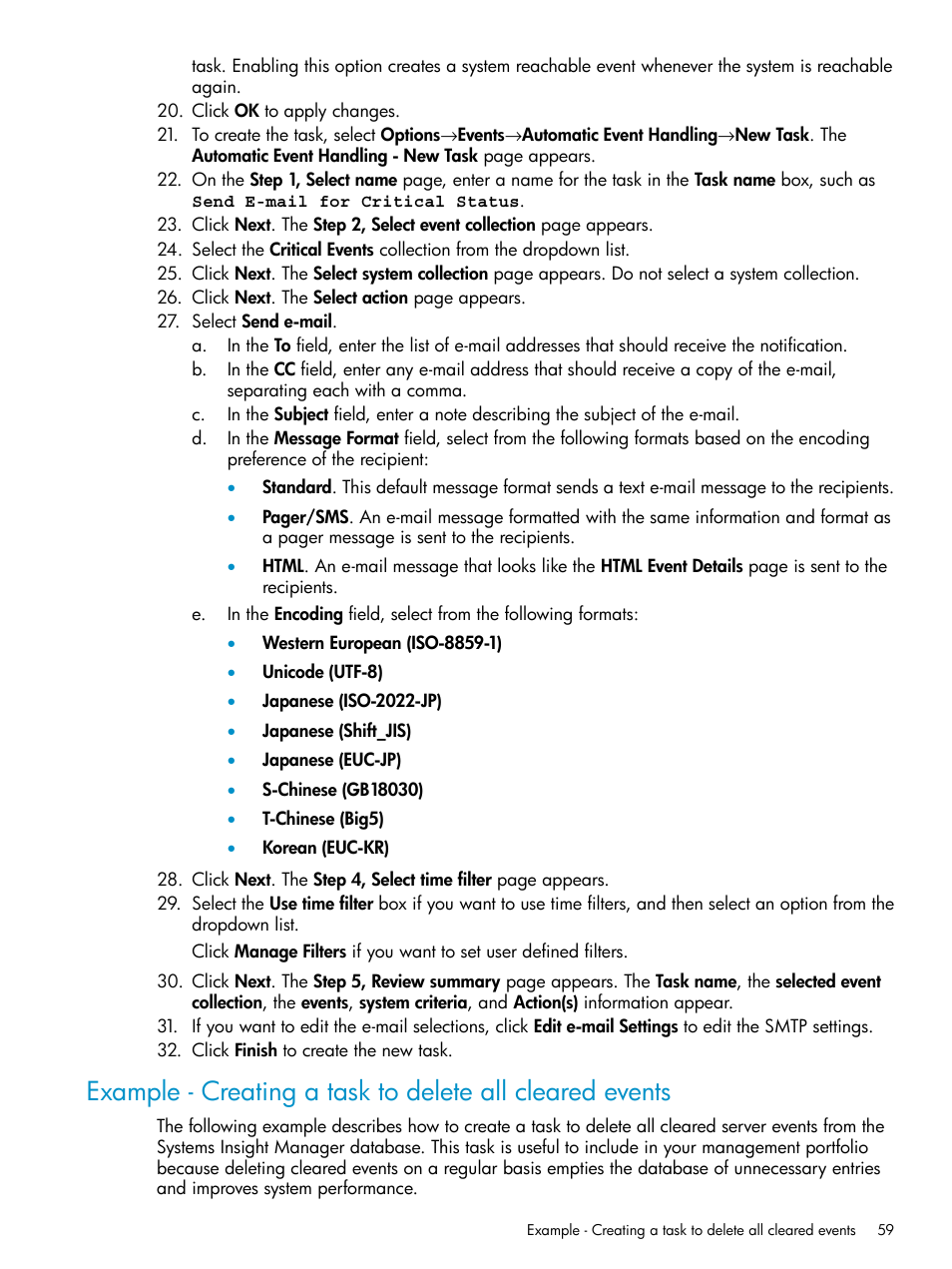 HP Systems Insight Manager User Manual | Page 59 / 223